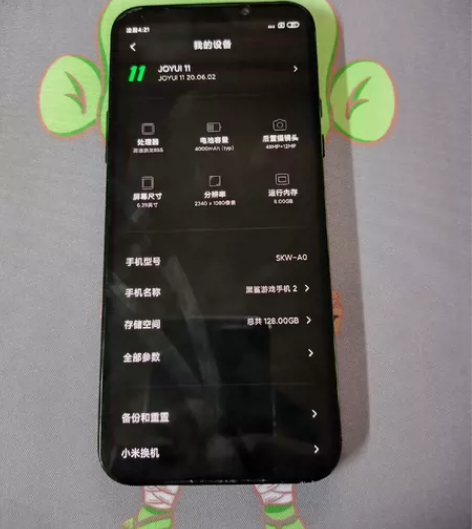 黑鲨游戏手机(手机)2，原装未拆修，8+1...