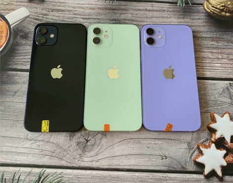 苹果iPhone12蓝色128G纯原带面容...