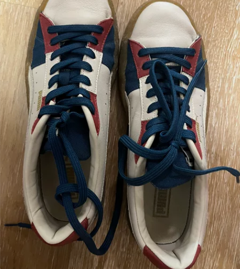 puma suede 板鞋几乎全新 41（...