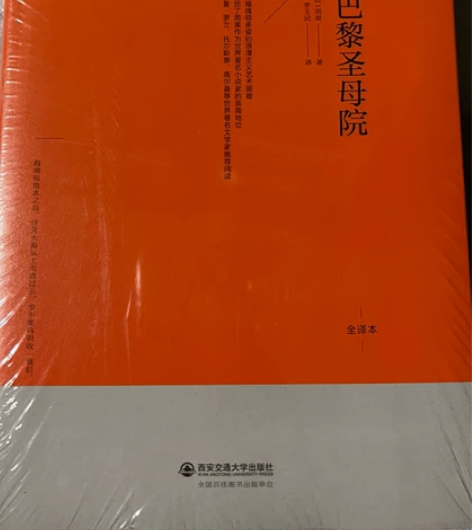 巴黎圣母院,30包邮,塑封未拆,不想看了。...