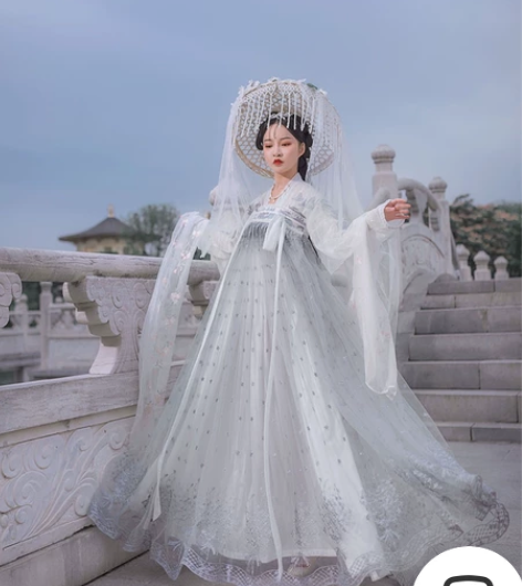 都城南庄汉服 暮流萤XL码 全新未穿,有吊...