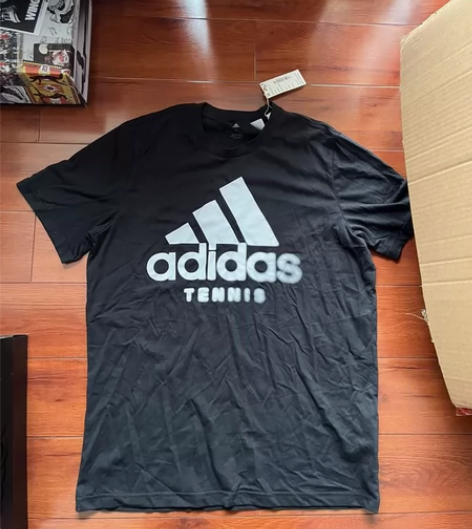 阿迪达斯网球短袖M全新sample 1.正...