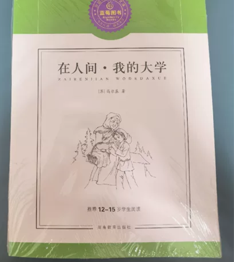 在人间 我的大学,全新,未拆封 感兴趣的话...