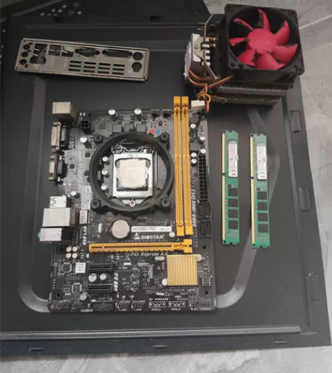 g4560套装h110m主板 处理器:in...