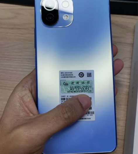 小米11青春版 8+128 9.99新 自...