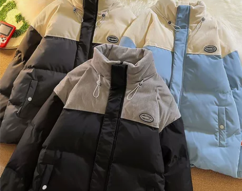 海澜之家羽绒棉服男士冬季立领新款棉衣外套男...