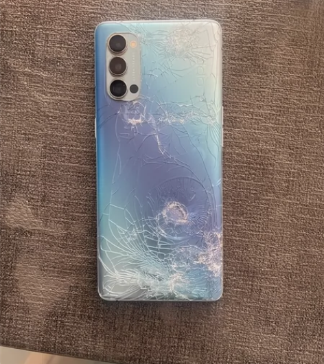 oppo reno4pro 屏幕后盖坏 主...