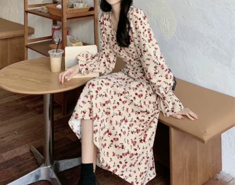 早春款女装2022年新款茶歇法式复古设计感...