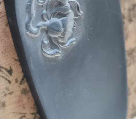 精品歙砚《莲花池》 材质:歙砚龙潭坑 ...