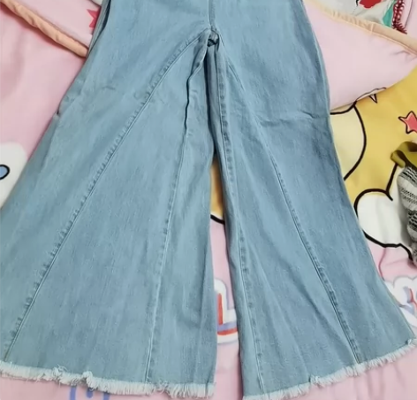全新设计师款VERO MODA 高腰喇叭阔...