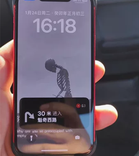 iphone13mini，电池100，全原...