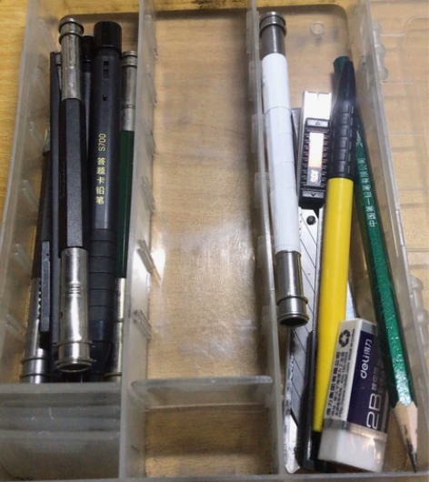 素描绘图笔笔盒,节笔器延长器,削笔刀 艺考...