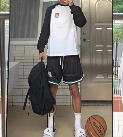 PHEW短裤男夏季2022新款美式篮球运动...