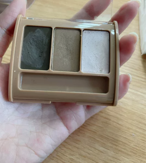 BOURJOIS眉粉眉膏提亮三合一，余量如...