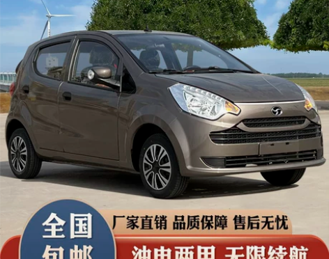 电动车 电动四轮车低速代步车老头家用汽车新...