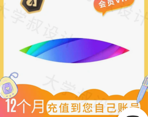一刻相册随心卡随心码会员12个月年费vi