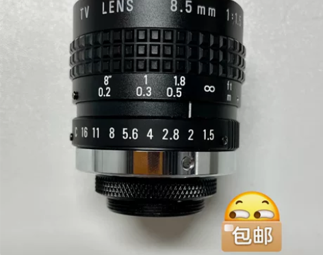 从机器拆下来的宾得PENTAX工业镜头,广...