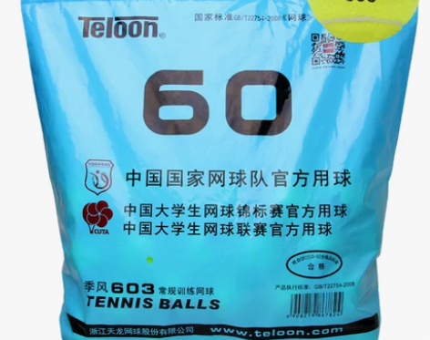 天龙专业训练网球 一袋子网球,用了几个,还...