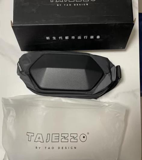全新TAJEZZO/探迹者N5硬壳潮流胸包...