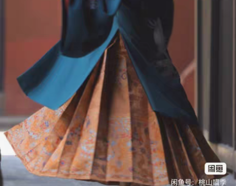 包邮兰若庭汉服 如意松鼠 明制 妆花马面妆...