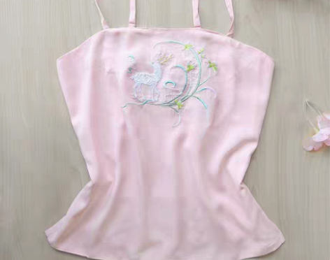 转卖如梦霓裳汉服女刺绣花吊带抹胸多色多花纹...