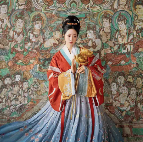 包邮【琼羽】花朝记汉服国家宝藏×华裳九州洛...