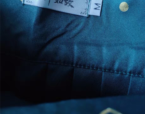 卿如故M绿色一片式女装马面裙汉服敦煌团花 ...