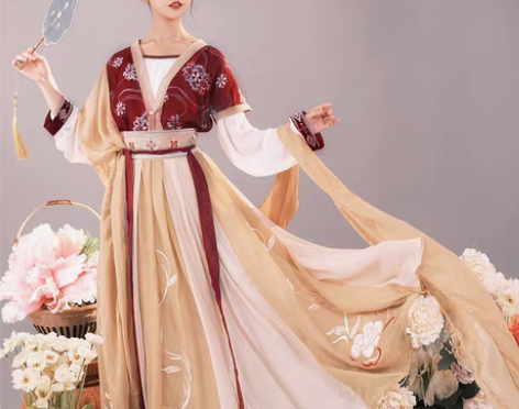 转卖耀春醉芙蓉原创汉服女正品中国风超仙齐腰...