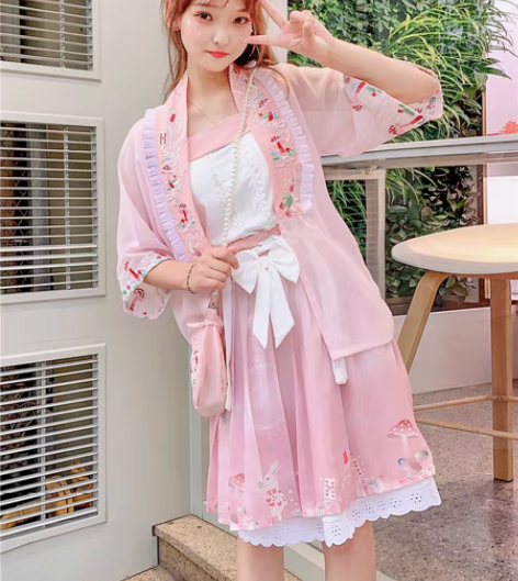 （半退坑出）汉旭宋制汉服女中国风原创梦游仙...