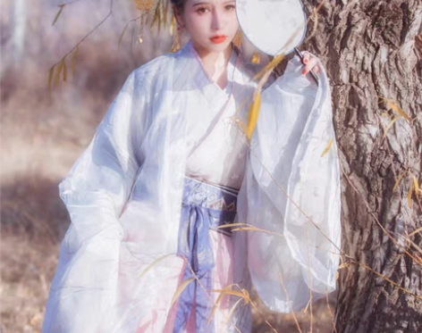 转卖现货 司南阁 白芷 魏晋风传统汉服女交...