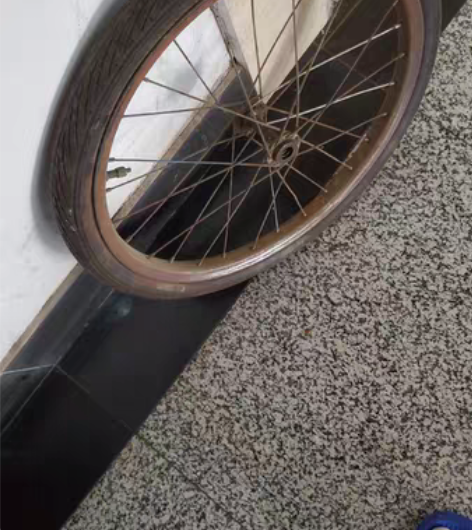 自行车前轮，轮径20的，飞鸽车的，闲置 感...