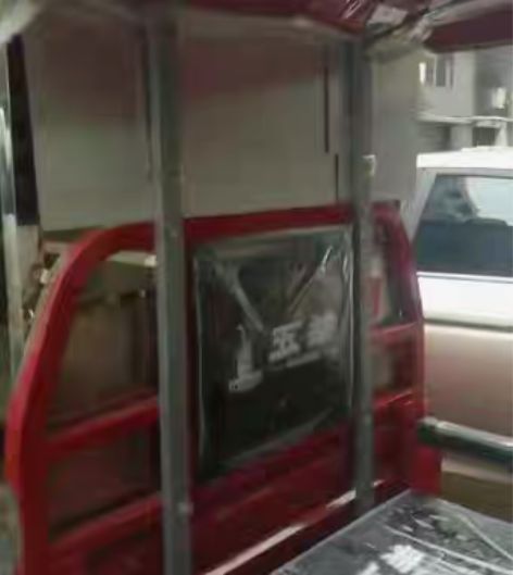 五羊电动三轮改装餐车,去年改装了好的电池,...