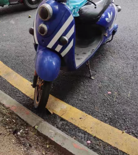 台铃马甲国铃电动车大金龟一手车,天能5个大...