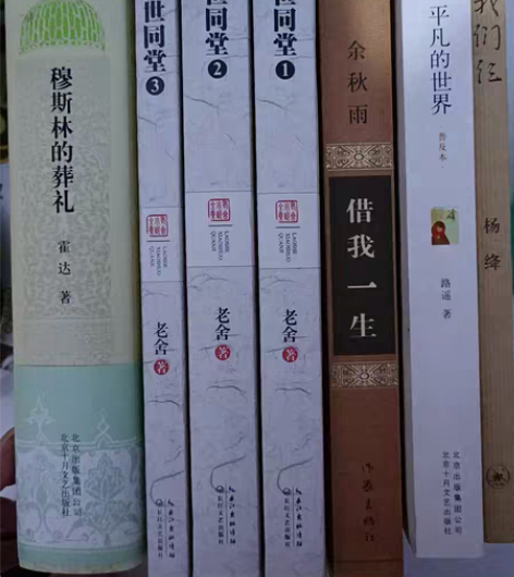 价格私聊 借我一生我们仨平凡的世界普及本四...