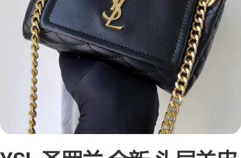 YSL 圣罗兰 全新 头层羊皮 一发售就...