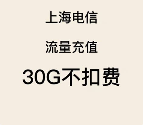 包邮哈喽哈喽 上海电信流量充值有活动啦～ ...