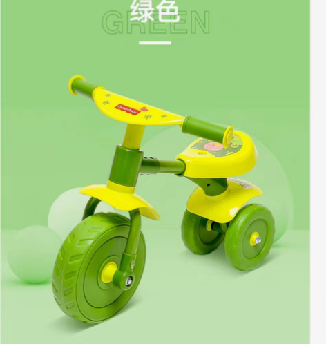 费雪儿童滑行车,自定义9成新,只在室内玩过...