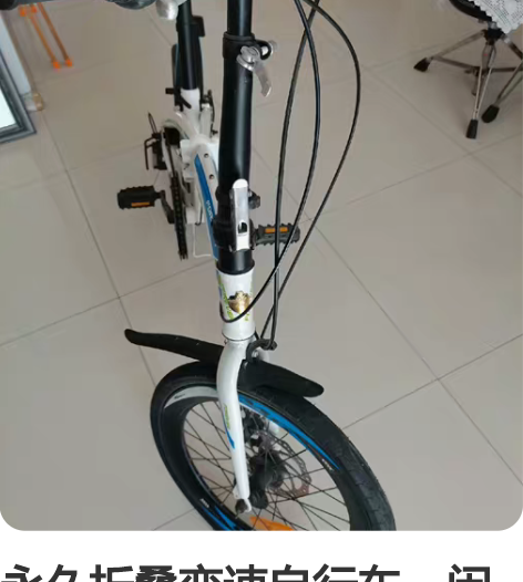 永久折叠变速自行车,闲置需要自取! 感兴趣...
