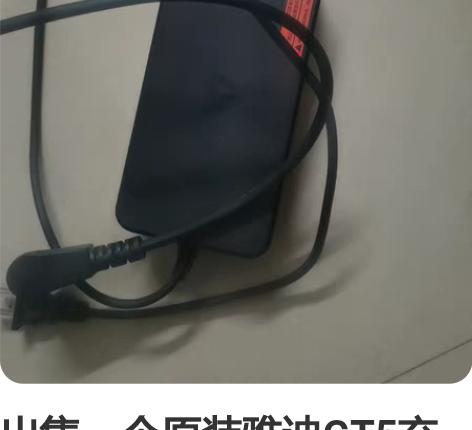出售一个原装雅迪GT5充电器，9成新功能正...