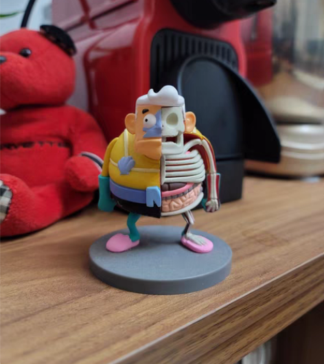 海绵宝宝半解剖 mermaid man,仅...