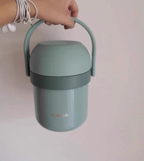 包邮【正品全新】苏泊尔保温饭盒不锈钢真空超...