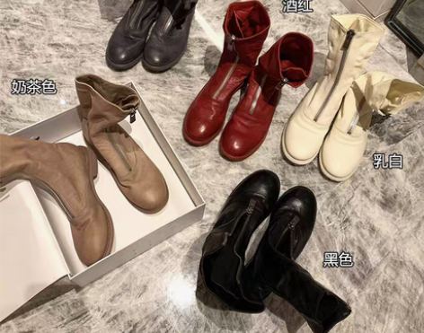 转卖马皮origin guidi靴女鬼帝靴...