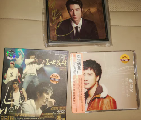 包邮王力宏作品专区,正版CD、VCD、DV...