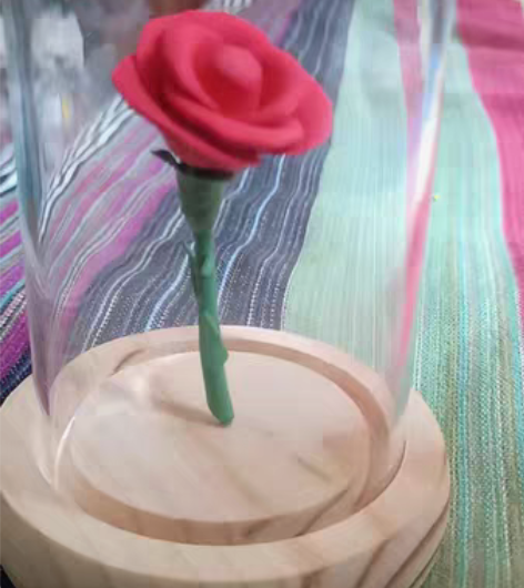 包邮光遇周边超轻粘土小狐狸玫瑰（罩子可自选...