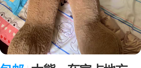包邮大熊,在家占地方。贱卖 感兴趣的话点“...