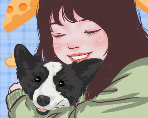 鸭风Q版手绘头像定制设计卡通人物照片转漫画...