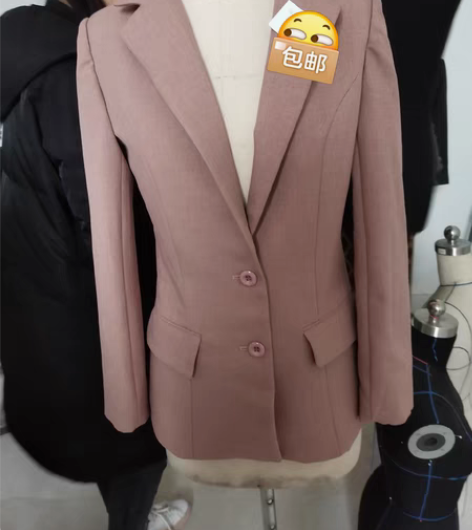 包邮四开身女西服 服装设计 ...