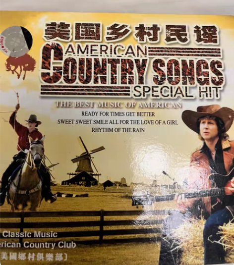 国产,美国乡村民谣,3CD,碟片95新 感...