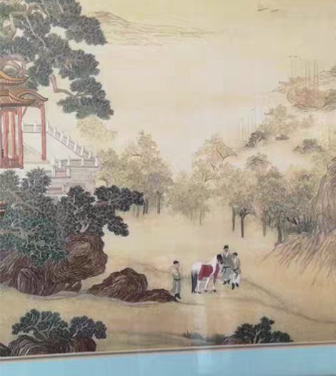 包邮纯手工苏绣画#收藏文玩老物件 带画框...