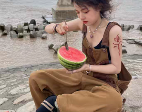 转卖没关系 春秋日系美式复古宽松休闲直筒...